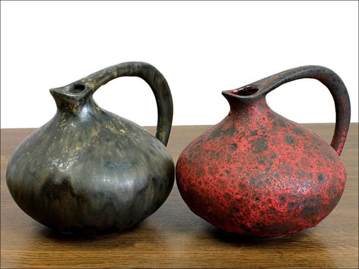Mid-century ceramic vessels